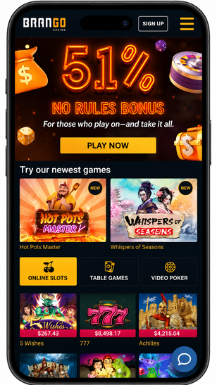 brango casino Gameplay