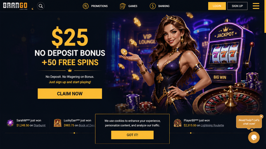 brango casino Gameplay