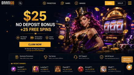 brango casino Gameplay