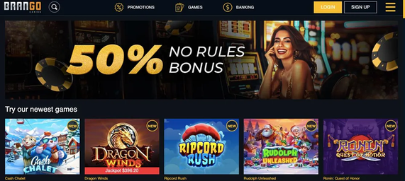 brango casino Gameplay